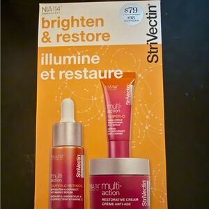StriVectin Brighten & Restore Serum and Cream Set - Pink and Orange
